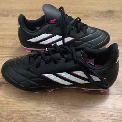 Adidas Copa Pure.4 Firm Ground Men Black Soccer Shoes Sneakers Size 8