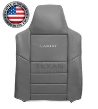 2004 2005 2006 2007 Ford F250 F350 Lariat Driver Top Gray Leather Seat Cover