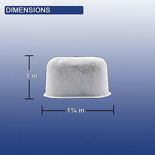 12) Premium Replacement Charcoal Water Filters for Braun Coffee