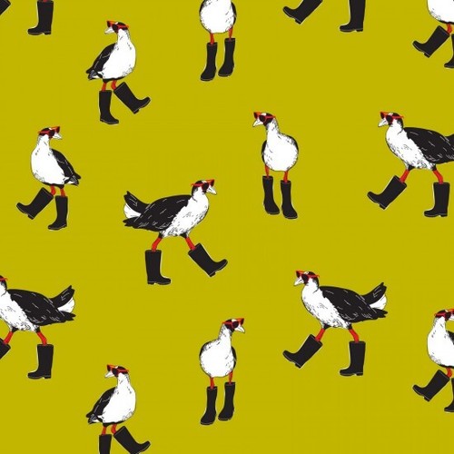 Cotton Fabric Animal Bird Butterfly Bee FAT QUARTERS Quilt Material Craft Sewing - Picture 7 of 26