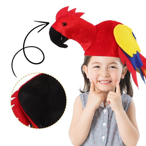 Oiseau Chapeau Costume Perroquet Chapeau Adulte Parrot vente Party Chapeau