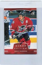 2002/03 BAP 1st Edition #166 Rhett Warrener Sabres Signed Auto *H1031