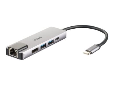 D-Link DUB-M520 Dockingstation USB-C / Thunderbolt 3 ~D~