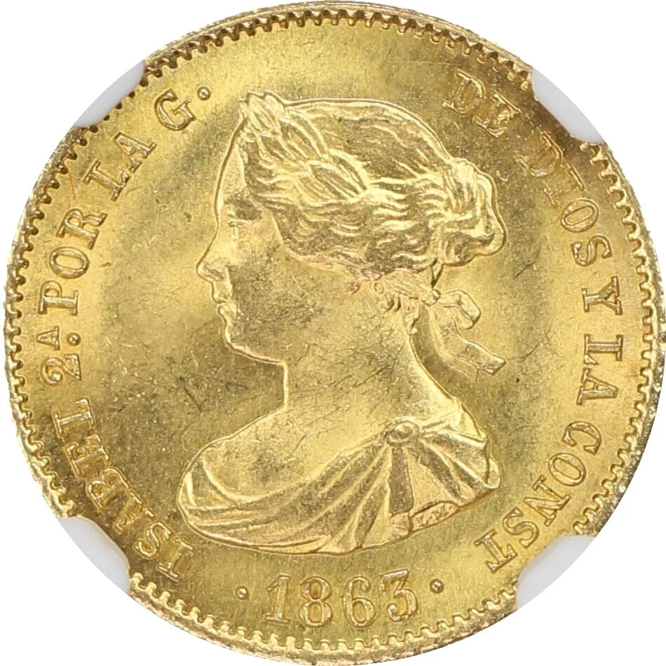 Gold Spanish Real Coins
