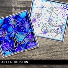 NEW - Tim Holtz/Stampers Anonymous - Stamp Set Retro Flakes CMS417 — photo 2