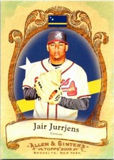 2009 Topps Allen & Ginter National Pride Baseball Card #NP50 Jair Jurrjens 
