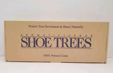 Size SMALL Aromatic Cedar Shoe Tree Keeper Loafer Oxford Stretcher Mens 5.5W