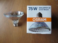 Seltene Osram 64845 Halopar 30 75W Cool Beam Sp Spot 10º E27 670 Lumen Dimmbar
