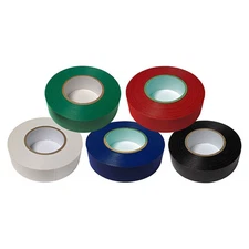 General Purpose Utility Vinyl Electrical Tape - Black, Blue, Green, Red, White