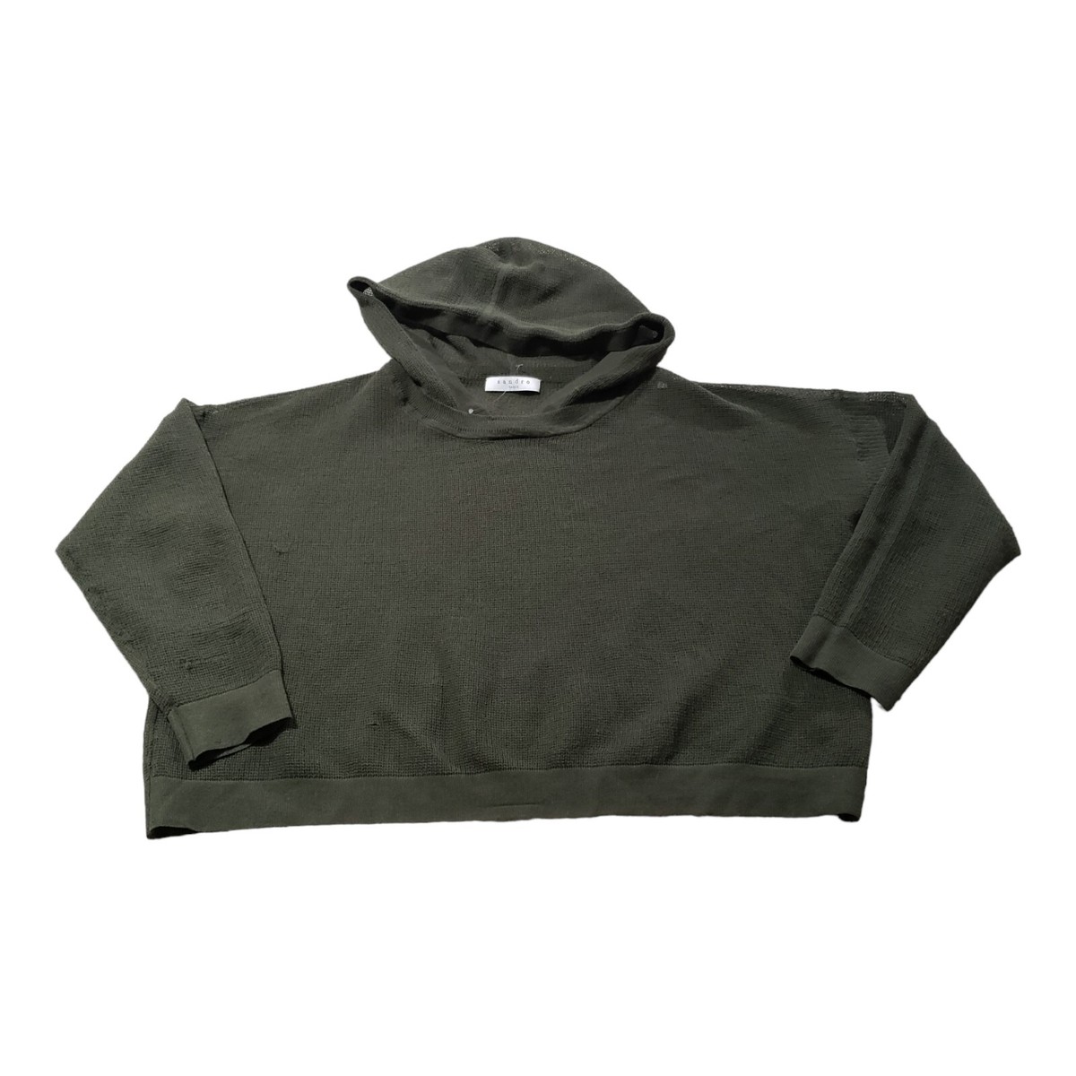 P.A.R.O.S.H. 売れ筋商品|||パロッシュ ニット&セーター アウター レディース Sweaters Green Sandro Paris Hoodie Sweater Women's 1 Green Loose Knit