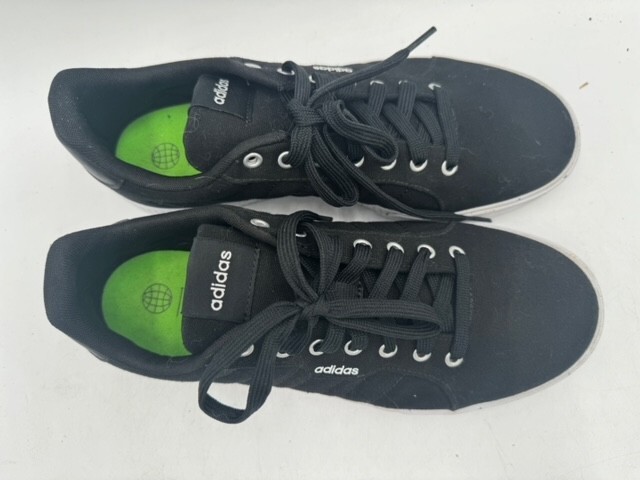 ADIDAS MENS DAILY 3.0 ECO TRAINERS CASUAL SKATE SHOES BLACK WHITE SIZE 9 |  eBay