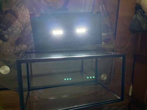 Aqua Culture 10Gal Fish Tank with LED Light (NV33128) No filter included. - Picture 2 of 8