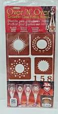 Armour Products Etch Over N Over Stencil, Reverse Numbers