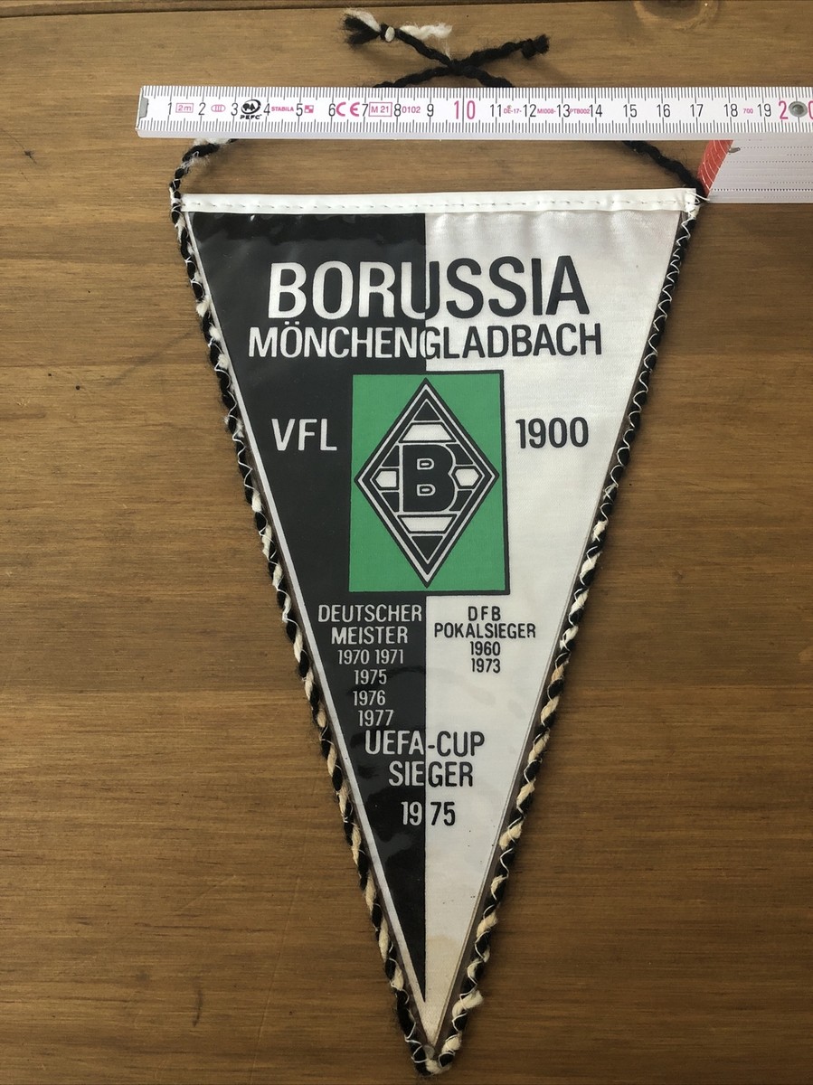 Fanion Borussia Mönchengladbach – Supporter D'occasion, Esprit Foot Authentique