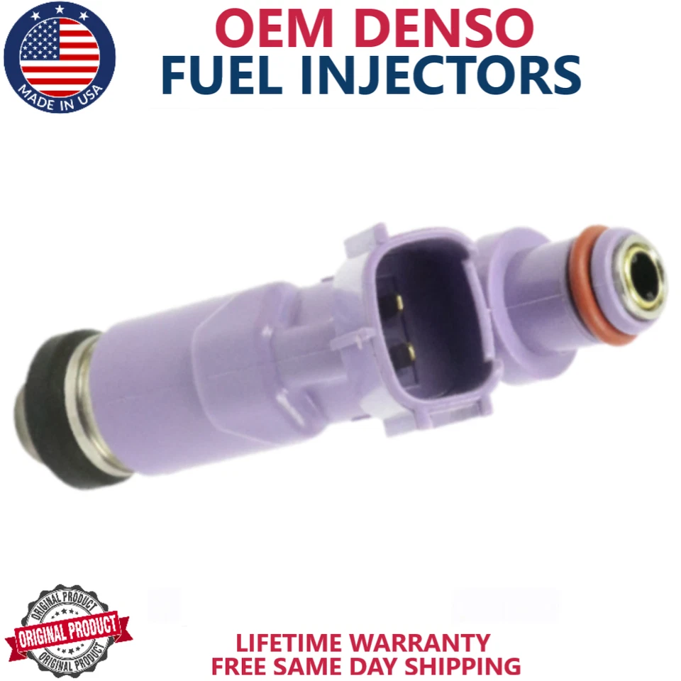 NOVO GENUÍNO DENSO x8 injetores de combustível para 2006, 2007 Toyota Land Cruiser 4.7L V8 - Imagem 4 de 4