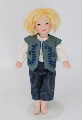 Privatverkauf:  , Prozellan Puppe, Bube, Paul Collection 1990,