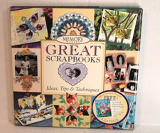 Memory Makers : Great Scrapbooks - Ideas, Tips  Techniques Hardcover Book 