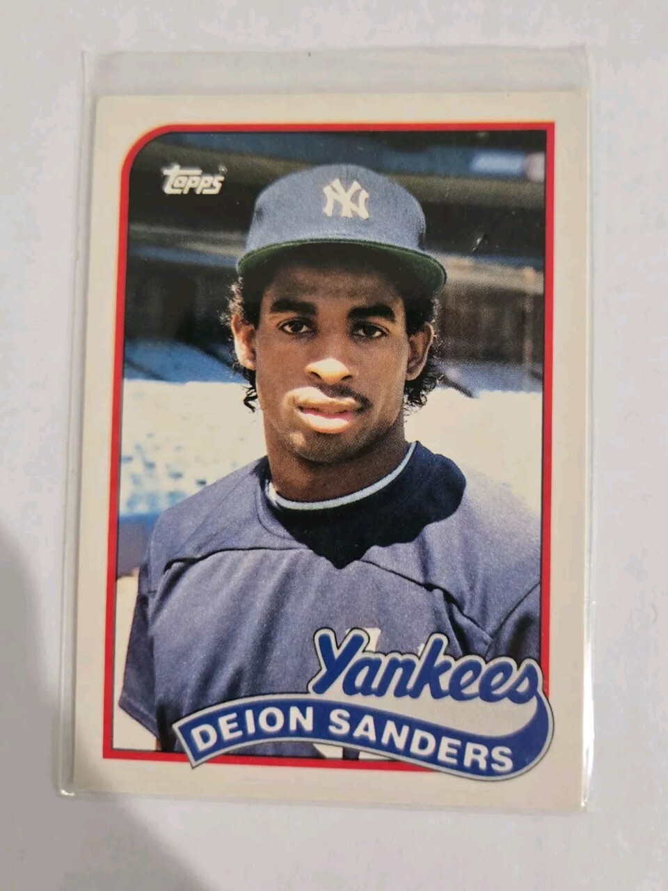 1989 Topps Traded - Collector's Edition (Tiffany) #110T Deion Sanders (RC)
