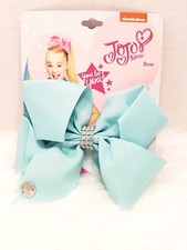 Jojo Siwa Bow Collection Medium Mint Green Girls Clip Hair Bows Girl Accessories