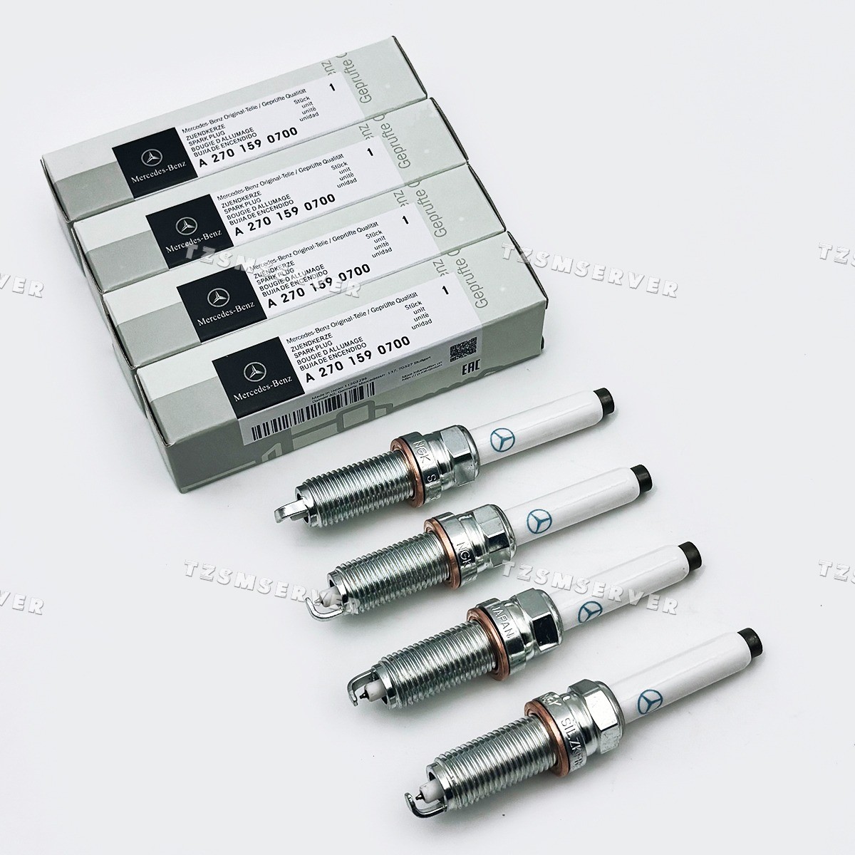 NEW 4pcs Spark Plugs A2701590700 Fits For Gla250 C253 W205 R172 C117 E300