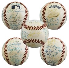 2000 Cubs (26) Girardi, Farnsworth, Aguilera +23 Signed Baseball BAS #AE64197