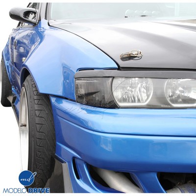 ModeloDrive FRP ORI t4 75mm Fenders (front) 4pc (JZX100) for