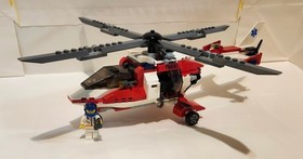 Lego City Rescue Helicopter Set 7903  w/ Instructions, Nearly Complete