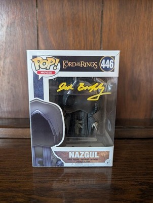 Jed Brophy signiert Nazgûl 446 Funko Pop - Herr der Ringe - SWAU COA 