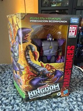 Transformers War for Cybertron Kingdom Predacon Scorponok WFC-K23