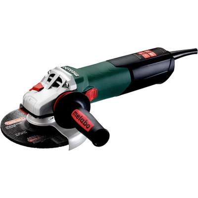 Metabo 6In Angle Grinder With Electronics Lock-On Sliding Switch