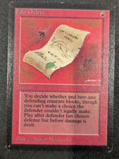 False Orders - Beta - LP - MTG - Magic the Gathering - Red - Instant