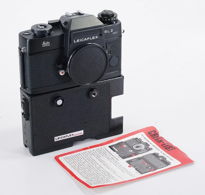 Leitz Leica Sl2 Film Leicaflex SL2 Leitz 35mm SLR Film Working Meter