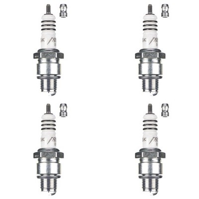 NGK Zündkerze BR8HIX Iridium 7001 4er Set (für: Yamaha Axis 50 3UG 96-98 )