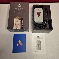 Andis TS-1 17235 Pro Foil Lithium Titanium Foil Shaver, Cord/Cordless, Gray