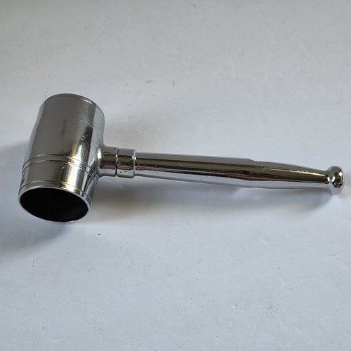 Vintage Mr. Bartender Chrome Jigger Shot Measure Ice Hammer Bottle Opener Gavel