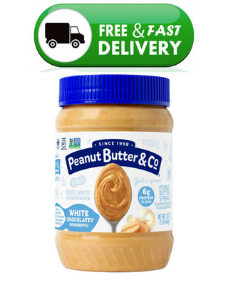 Peanut Butter & Co, White Chocolate Wonderful, Peanut Butter Spread, 16 oz FRESH