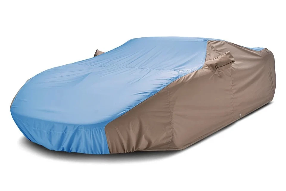 For Ford Fiesta 11-19 Car Cover WeatherShield HP Two-Tone Light Blue Custom Car Foto 2 de 4