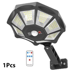 Solar Lights Outdoor 168LED Motion Sensor Flood Light Dusk to Dawn Solar Lamp US