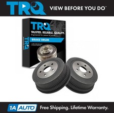 Trq Front Brake Drum Pair For Ford Mercury 10 Inch New Trq Front Brake Drum Pair For Ford Mercury 10 Inch New