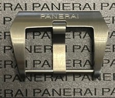 Panerai OEM Brushed Stainless Steel Pre-V Tang Buckle 22MM