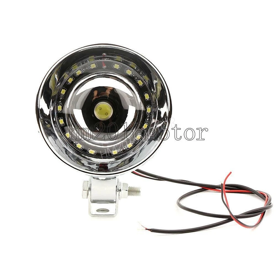 Противотуманная светодиодная лампа для мотоцикла Angel Eye для Honda Yamaha Suzuki Kawasaki - Изображение 3 из 4