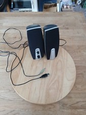Trust 2.0 Channel USB Wired Computer Speakers with 3.5 mm Jack Black/Silver