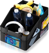 Seat Car Organizer Box - Portable Passenger Seat Organizer, Odorless Fabric Car