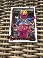 2025 Topps Series 1 Celebration Mega Box SLIDER Cleveland Guardians Mascot #M-8