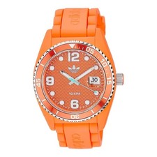 Adidas Brisbane Unisex Quartz Orange Silicone Watch ADH6157