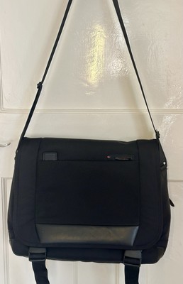 Samsonite Messenger Tasche in hervorragender Qualität, schwarz, einmal benutzt. 
