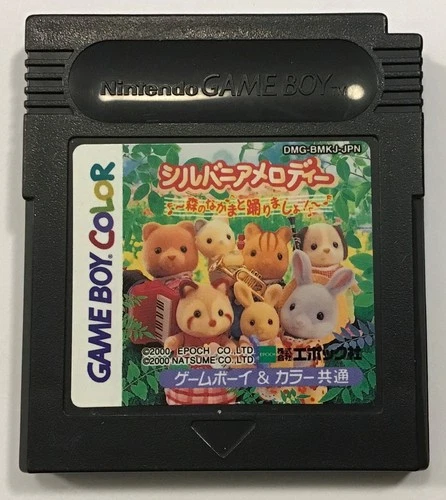 Sylvanian Melody GB GBC (Nintendo GameBoy Color, 2000) Game Boy Cartridge
