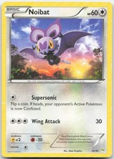 Noibat (#23) 12/30 Common XY Trainer Kit: Sylveon & Noivern Pokemon Damaged