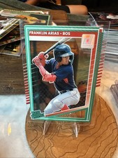 2025 Donruss Baseball - Franklin Arias - #175 Clearly Acetate Clear Parallel