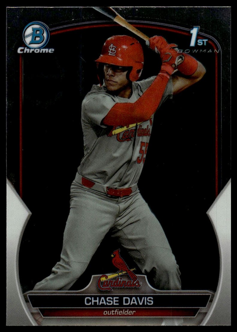 2023 Bowman Draft #BDC-48 Chase Davis Chrome 1st Bowman
